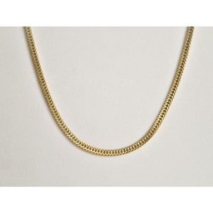 14K Gold Filled 18" Flat Wheat Link Chain New